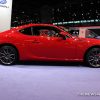 2017 Subaru BRZ Limited red car on display Chicago Auto Show