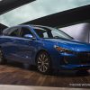 2018 Hyundai Elantra GT blue car reveal Chicago Auto Show