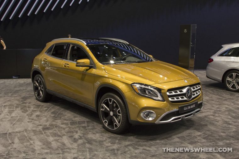 Mercedes-Benz brought its full fleet of vehicles to the 2017 Chicago Auto Show, including the 2018 Mercedes-Benz GLA-Class