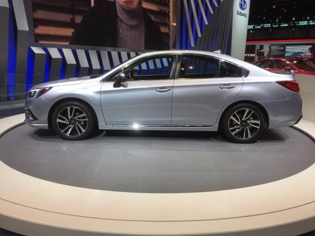 The 2018 Subaru Legacy delighted the crowd at this year’s Chicago Auto Show