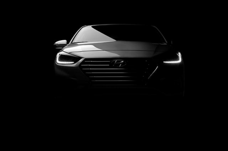 Hyundai released this teaser image of the new Accent before it debuts at the Canadian International Auto Show on February 16