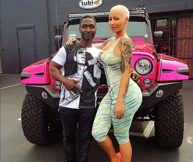 RIP Amber Rose's Pink Jeep Wrangler Unlimited - The News Wheel