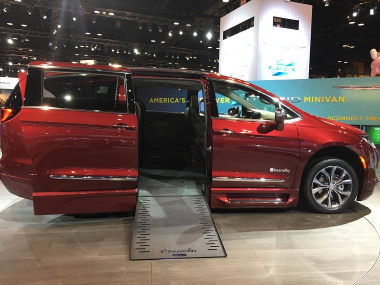 The BraunAbility Chrysler Pacifica