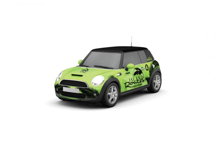 A MINI Cooper made for a big adventurePhoto: Island Routes Caribbean Adventures 