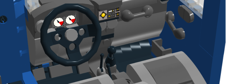 A look inside the LEGO Jeep Wrangler JKPhoto: LEGO Ideas 