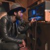 Gary Clark Jr with custom Lincoln Continental-inspired Revel amplifier