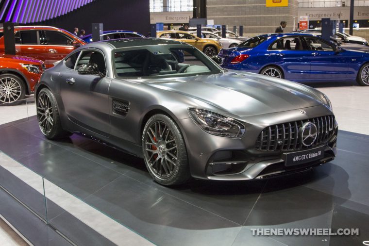 Mercedes-Benz brought its full fleet of vehicles to the 2017 Chicago Auto Show, including the 2017 Mercedes-AMG GT-C 50 Edition