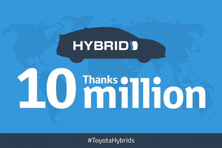 Toyota 10 Million Hybrid Sales