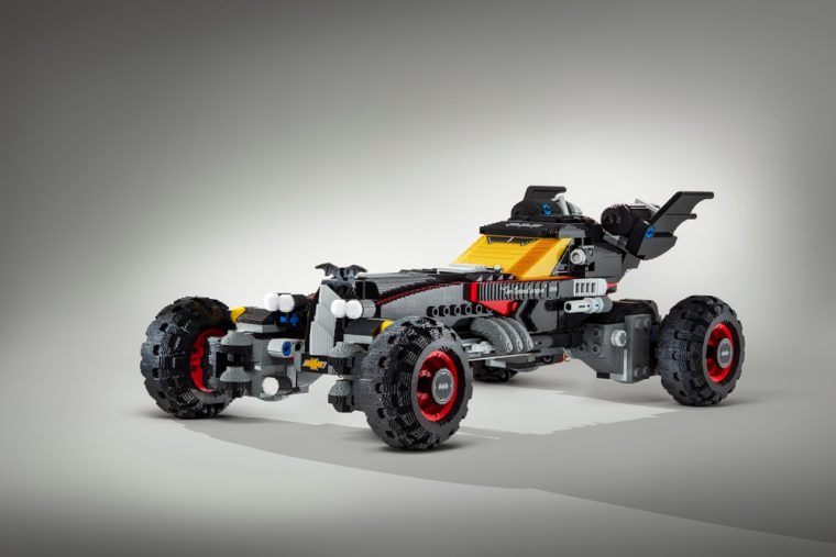 The LEGO batmobile is one of the new models that GM will be displaying at the 2017 Chicago Auto Show