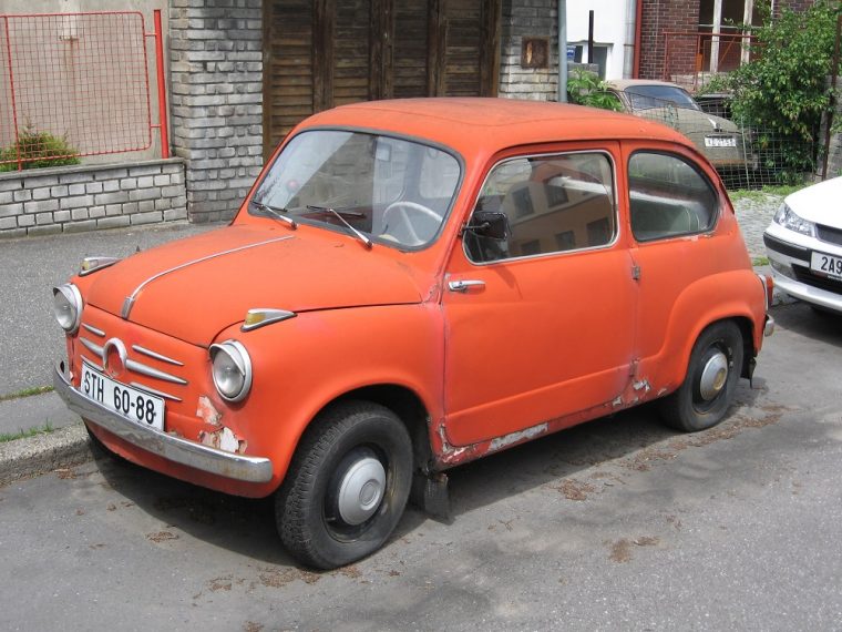 1955 Fiat 600 at the Geneva International Motor Show