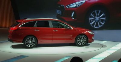 2017 Geneva Motor Show Hyundai reveal presentation new i30 wagon car