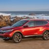 The 2017 Honda CR-V has a starting MSRP of $24,045 and earns up to 32 mpg on the highway