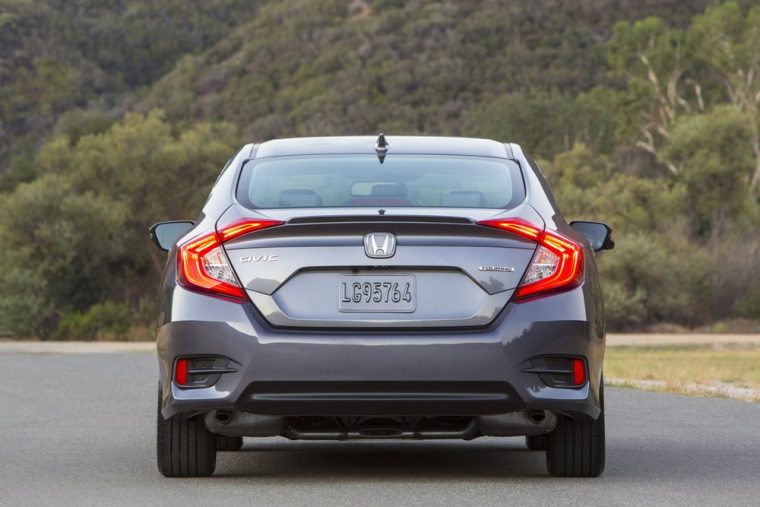 The 2017 Honda Civic sedan carries a starting MSRP of $18,740 and comes standard with a Multi-Angle Rearview Camera