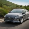 2017 Hyundai Ioniq hybrid car EV overview model information pictures exterior design