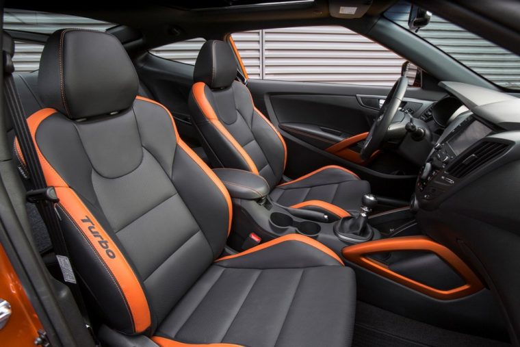 2017 Hyundai Veloster Turbo Interior features cabin