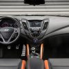 2017 Hyundai Veloster Turbo Interior features dashboard