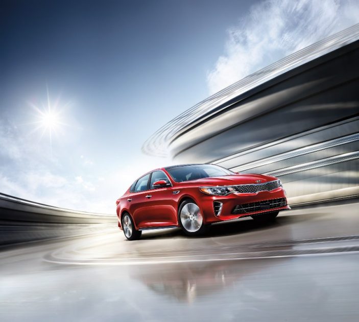 The 2017 Kia Optima carries a starting MSRP of $22,200 and earns up to 31 mpg combined