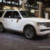 The 2017 Lincoln Navigator can seat up to eight passengers and tow 9,000 pounds