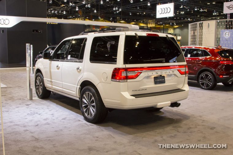 The 2017 Lincoln Navigator can seat up to eight passengers and tow 9,000 pounds 