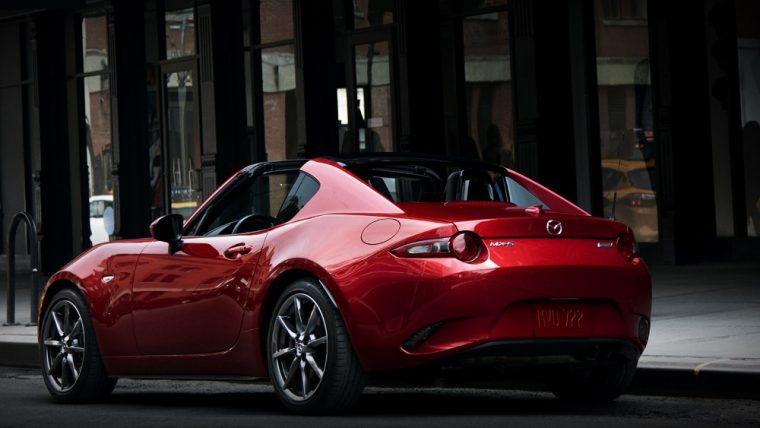 The 2017 Mazda MX-5 Miata RF Club carries a starting MSRP of $32,285