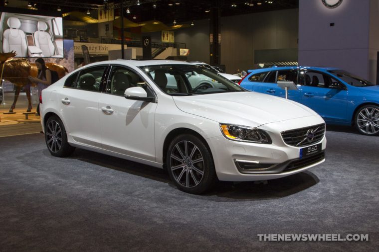 The 2017 Volvo S60 sedan carries a starting MSRP of $33,950 and was named a Top Safety Pick+ by the IIHS