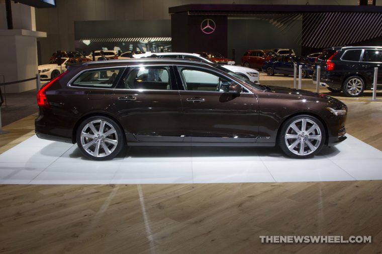 The all-new Volvo V90 wagon carries a starting MSRP of $49,950 in the US