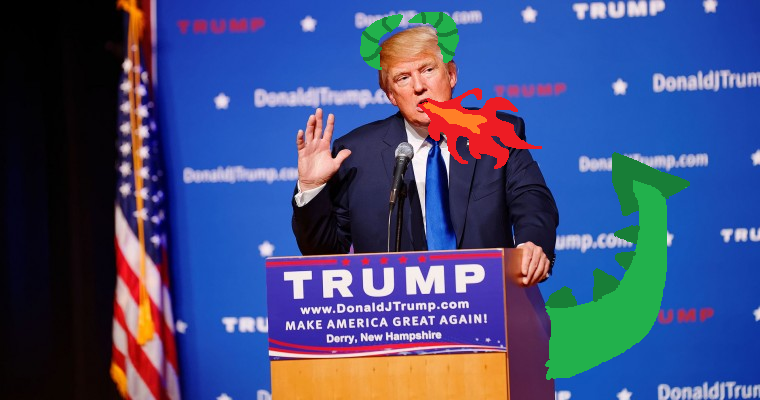 Dragon Donald Trump