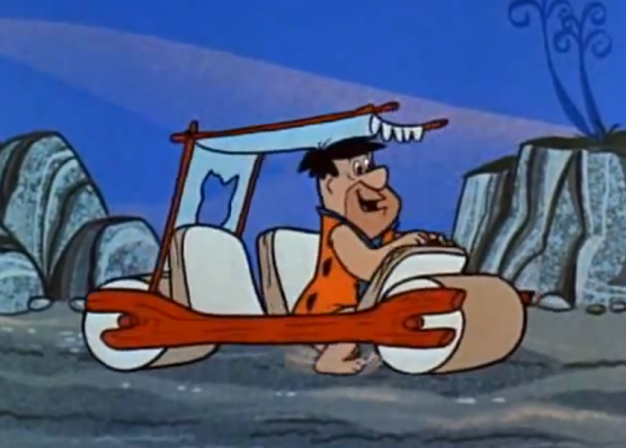 Fred Flintstone Footmobile The Flintstones