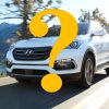 Hyundai Santa Fe SUV Crossover differences question mark