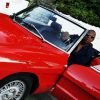 Jay Z Beyonce Alfa Romeo Spider Red Convertible