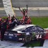 Kurt Busch drove his No. 41 Ford Fusion racecar to victory in the 59th Daytona 500