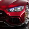 The Mercedes-AMG GT Concept made its world debut at the 2017 Geneva International Motor Show