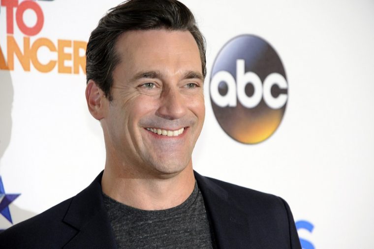 Jon Hamm at the New York Auto Show