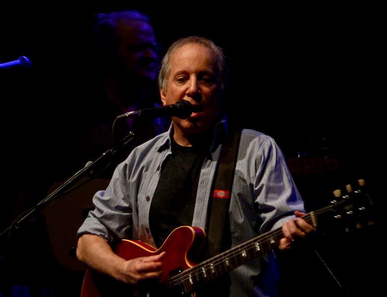 Paul Simon at the New York Auto Show