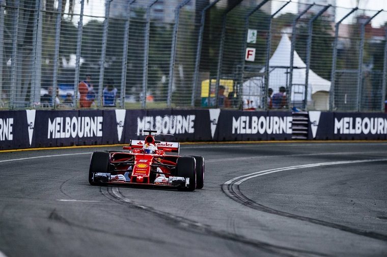 Sebastian Vettel Qualifying @ 2017 Australian Grand Prix