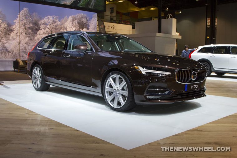 The all-new Volvo V90 wagon carries a starting MSRP of $49,950 in the US