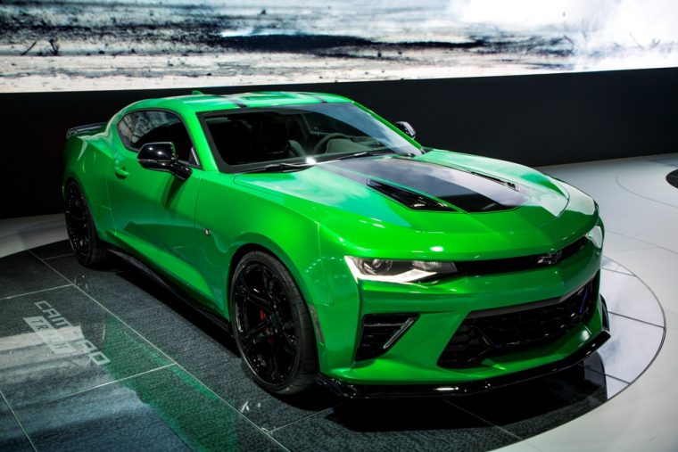 The Chevrolet Camaro Track Concept made its debut at the 2017 Geneva International Motor Show