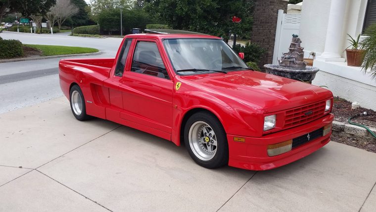 Toyota Hilux/Ferrari Testarossa hybrid