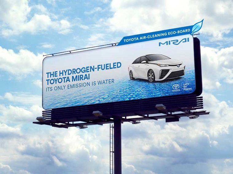 Toyota Mirai Eco Billboard