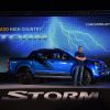 Wail A. Farghaly, Managing Director of GM Thailand, poses with Chevy Colorado High Country STORM