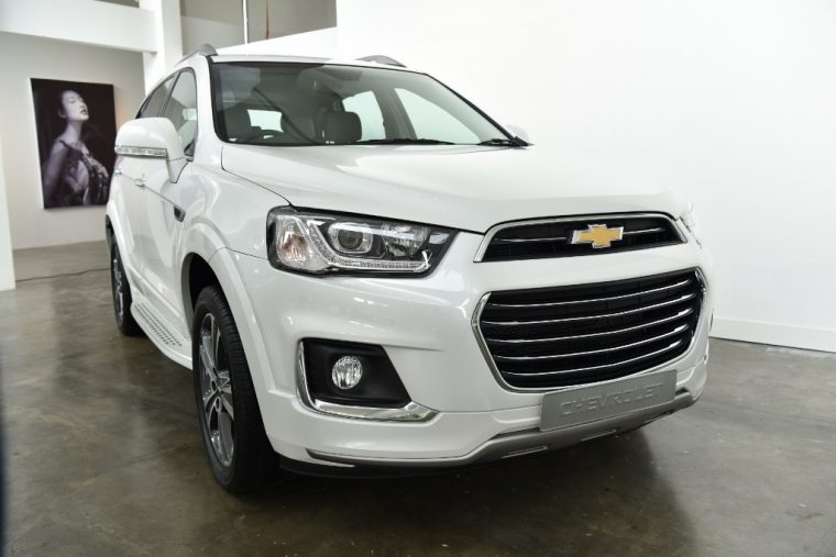 Chevrolet Captiva Abalone White