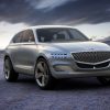 Genesis GV80 Concept SUV New York Auto Show 2017 debut reveal press conference fuel cell photo