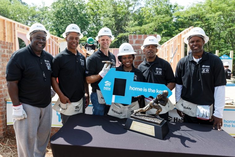 Supported by Legends - Heisman House Nissan Habitat for Humanity