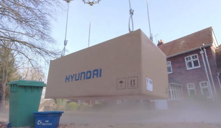 Hyundai Click to Fly drone delivery service commercial April Fools Prank