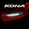 Hyundai Kona subcompact crossover SUV headlight tease upcoming vehicle release launch