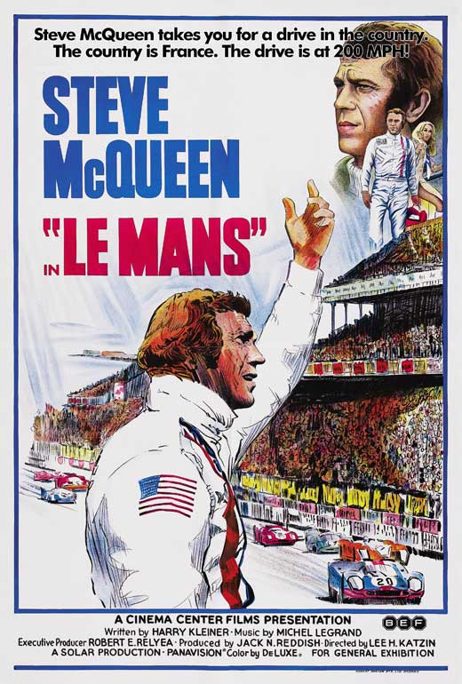 Classic Car Cinema: Revisiting Steve McQueen's 'Le Mans' Film - The