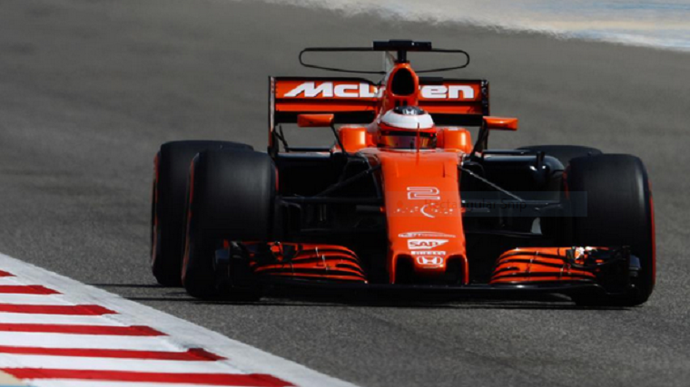 McLaren Honda at Bahrain Testing