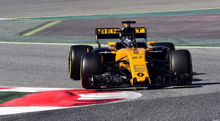 Renault RS17 at Barcelona