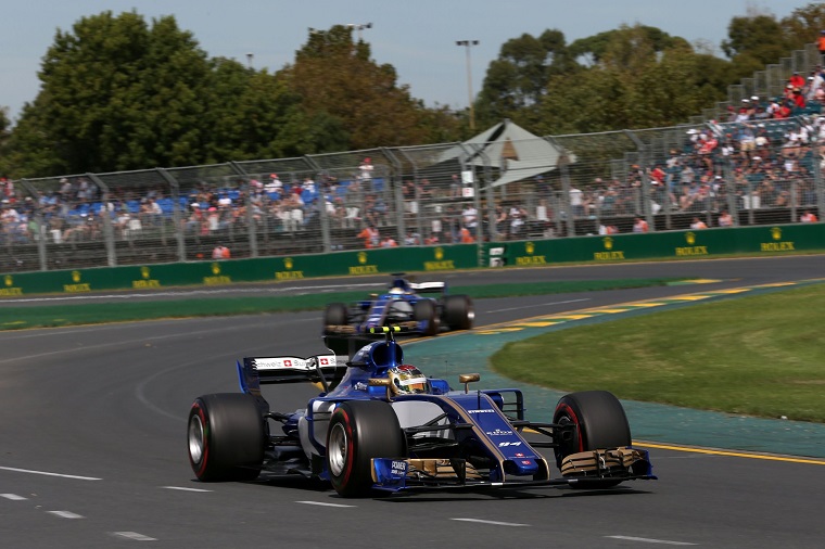 Sauber F1 Team at the 2017 Australian GP