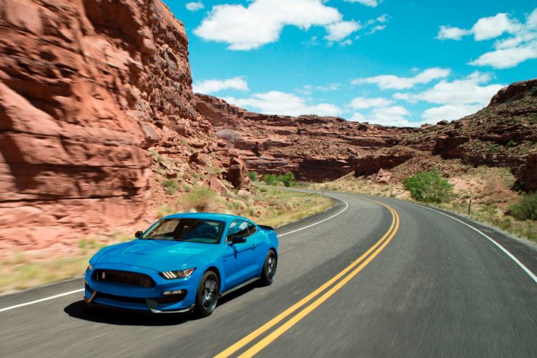 2018 Shelby GT350 Mustang Kona Blue